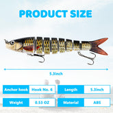 Close-up of anchor hook design on a lure